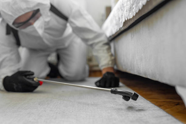 Professional Cockroach Control technician working in Martha Lake, WA